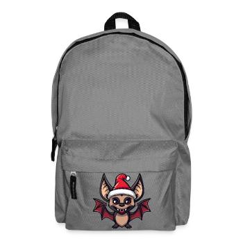 Noël de chauve-souris - Sac à dos - gris éléphant - Devant
