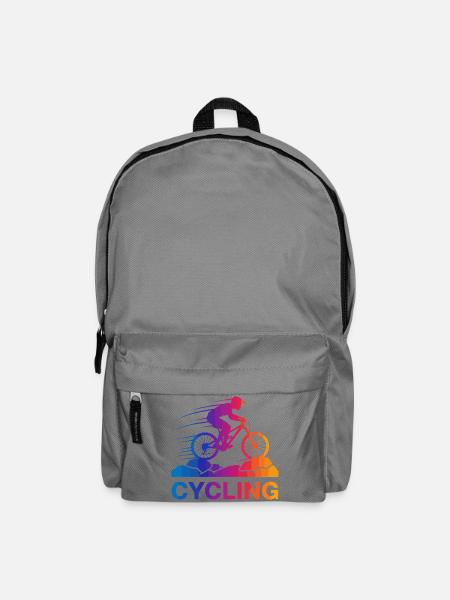 Rainbow Mountainbike-Sprung - Rucksack - Mittelgrau