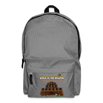 Dub Reggae Music - Backpack - elephant grey - Front