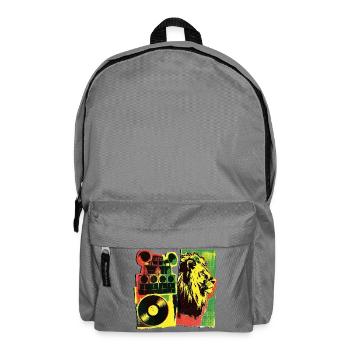 Roots Reggae Soundsystem - Rucksack - Mittelgrau - Vorne