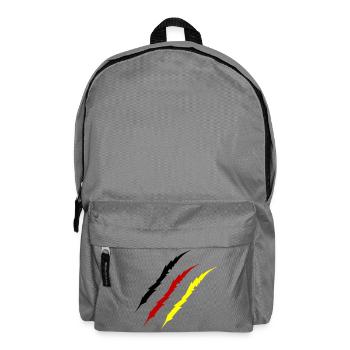 krallen_deutschland_-2- - Rucksack - Mittelgrau - Vorne