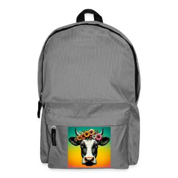 cow - Backpack - elephant grey - Front