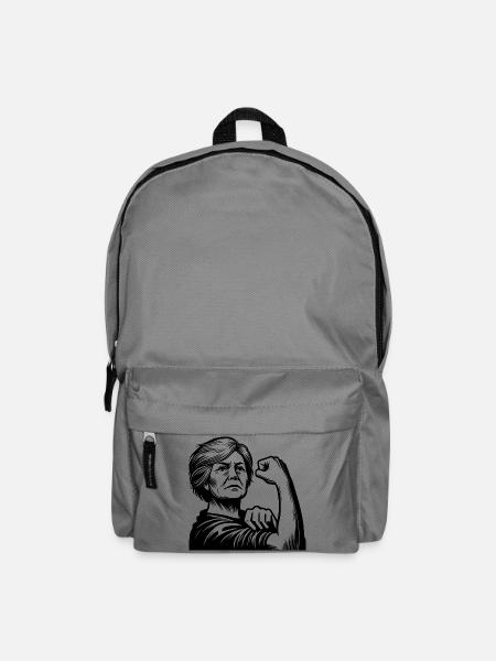 Omas gegen rechts - Rucksack - Mittelgrau