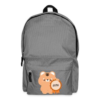Tigre Brûlé Certifié - Sac à dos - gris éléphant - Devant