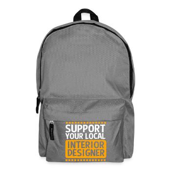 Architecture Architect Interior Designer - Backpack - elephant grey - Front