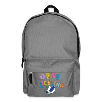 Opas Liebling - Rucksack - Mittelgrau - Vorne