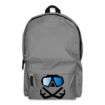 Tauchen - Rucksack - Mittelgrau - Vorne