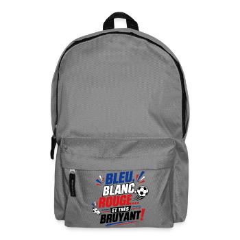 Bleu Blanc Rouge et Très Bruyant - Foot - Sac à dos - gris éléphant - Devant