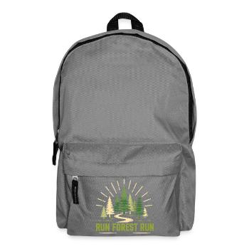 Trailrunning – Run Forest Run - Rucksack - Mittelgrau - Vorne