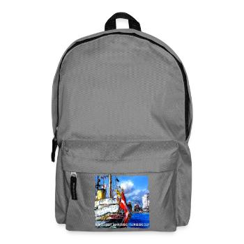 Kongeskibet_dannebro - Rucksack - Mittelgrau - Vorne