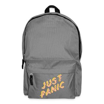 Justy Paklic 3D Schriftzug - Rucksack - Mittelgrau - Vorne