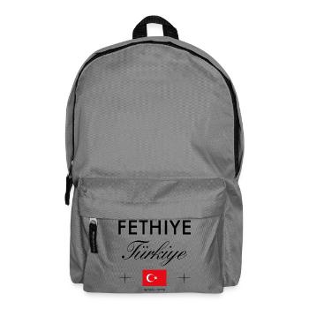 Fethiye Türkei Koordinaten Reise Souvenir - Rucksack - Mittelgrau - Vorne