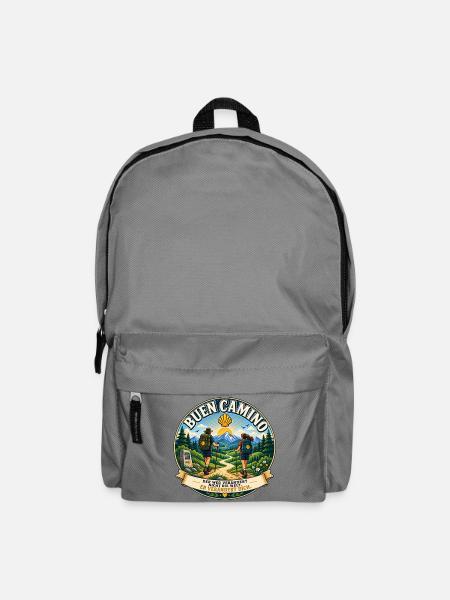 Buen Camino- Jakobsweg - Rucksack - Mittelgrau