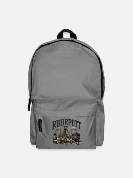 Ruhrpott - Bergbau - Zeche - Kumpel - Zollverein - Rucksack - Mittelgrau