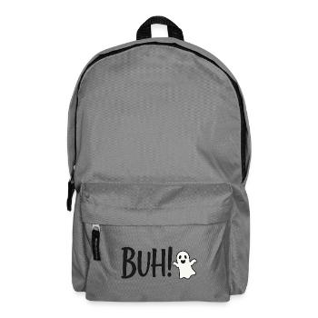Playful Boo Halloween Design - Backpack - elephant grey - Front