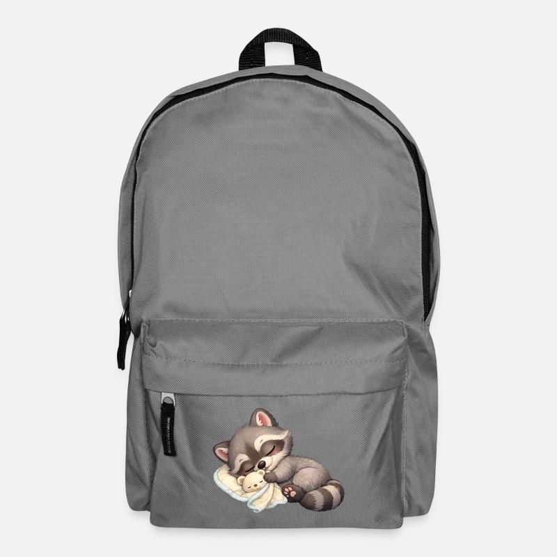 Baby Oskar with comforter - Backpack - elephant grey