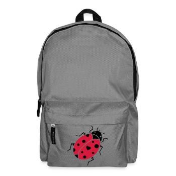 La coccinelle - Sac à dos - gris éléphant - Devant