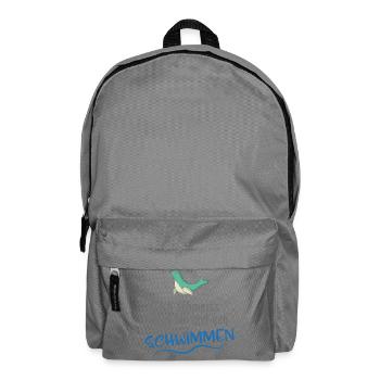 Schwimmen - Rucksack - Mittelgrau - Vorne