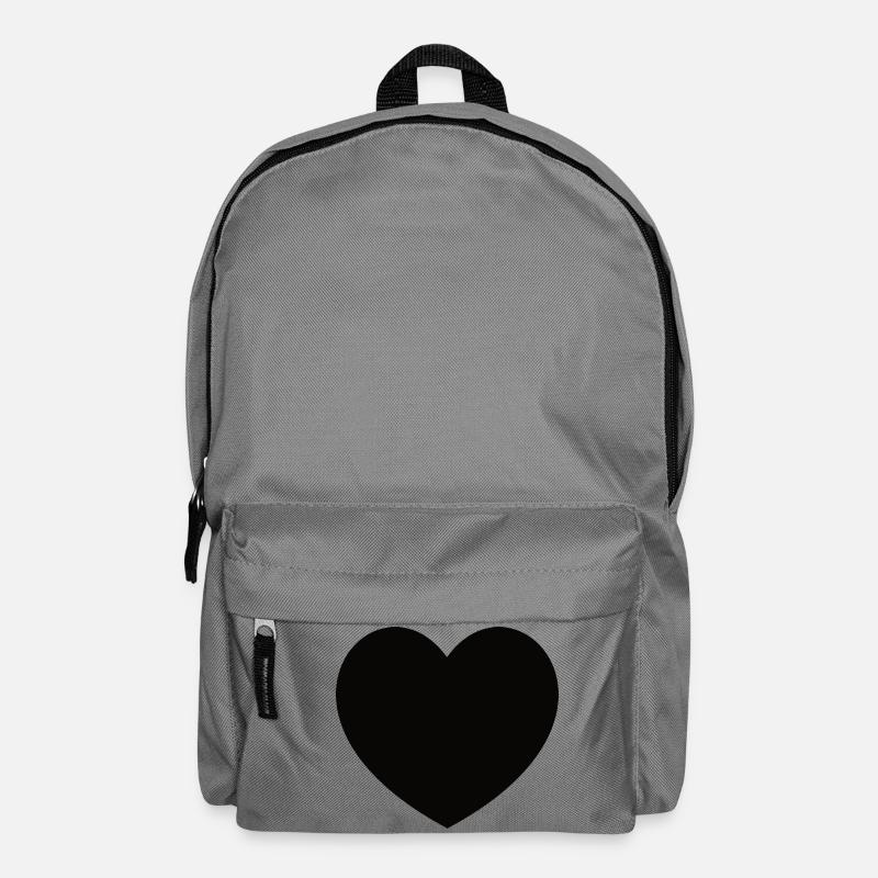 Black Heart - Sac à dos - gris éléphant