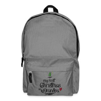 Cadeaux amusants pour grand-père pour Noël - Sac à dos - gris éléphant - Devant