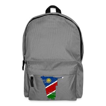 Namibia Landkarte used - Rucksack - Mittelgrau - Vorne