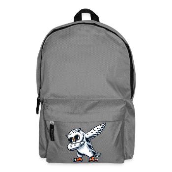Harfang des neiges cool Dabbing Pose - Sac à dos - gris éléphant - Devant