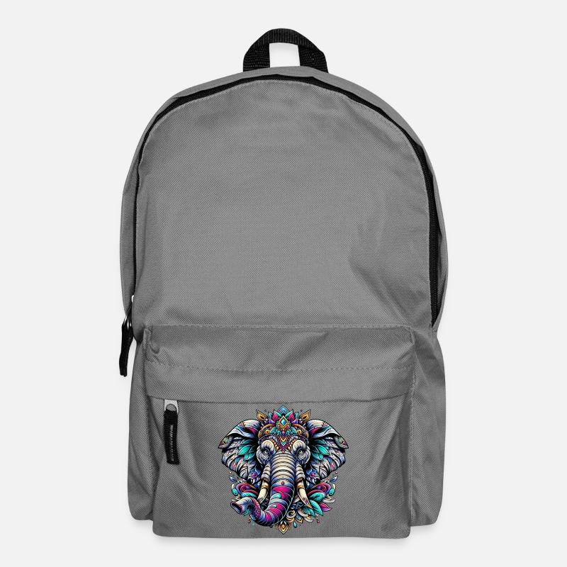 Elefant - Rucksack - Mittelgrau