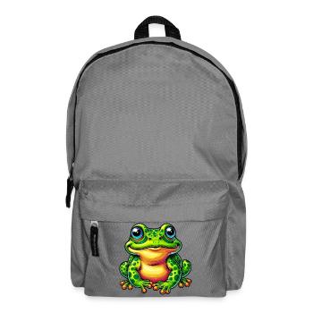 Frog - Backpack - elephant grey - Front