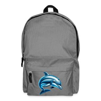 Delfin - Rucksack - Mittelgrau - Vorne