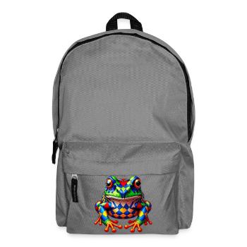 Frog - Backpack - elephant grey - Front