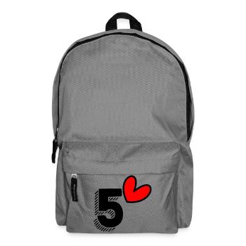 5. 5 YEARS. 5th ANNIVERSARY. 5 YEAR ANNIVERSARY - Backpack - elephant grey - Front