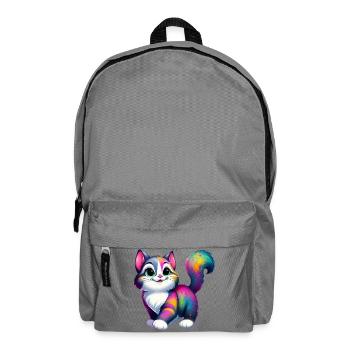Chat - Sac à dos - gris éléphant - Devant