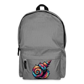 Muschel - Rucksack - Mittelgrau - Vorne