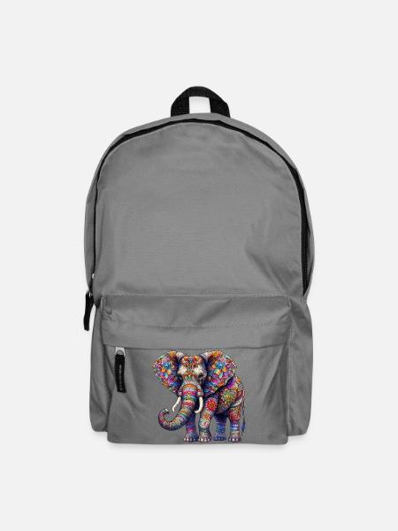Elefant - Rucksack - Mittelgrau