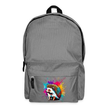 Hedgehog - Backpack - elephant grey - Front