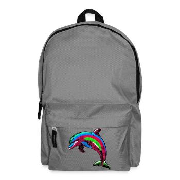 Dolphin - Backpack - elephant grey - Front