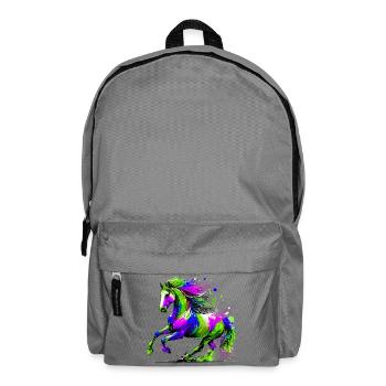Cheval - Sac à dos - gris éléphant - Devant