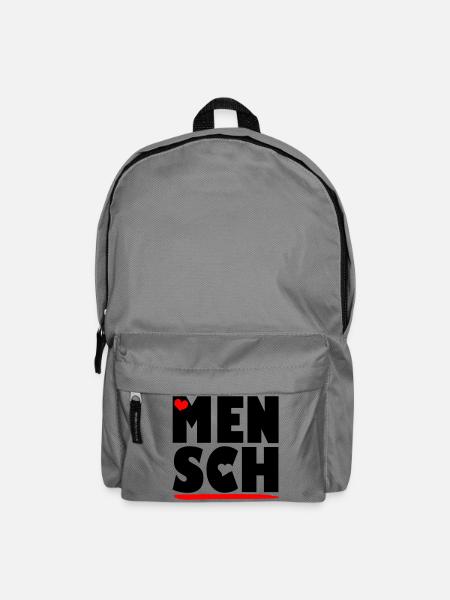 MENSCHLICHKEIT - Rucksack - Mittelgrau