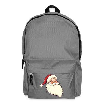 Weihnachtsmann - Rucksack - Mittelgrau - Vorne