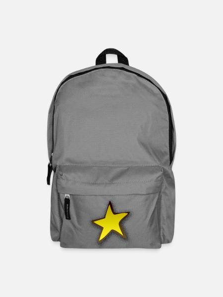Stern modern | star - Rucksack - Mittelgrau