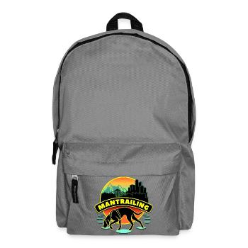 Mantrailing Retro - Backpack - elephant grey - Front