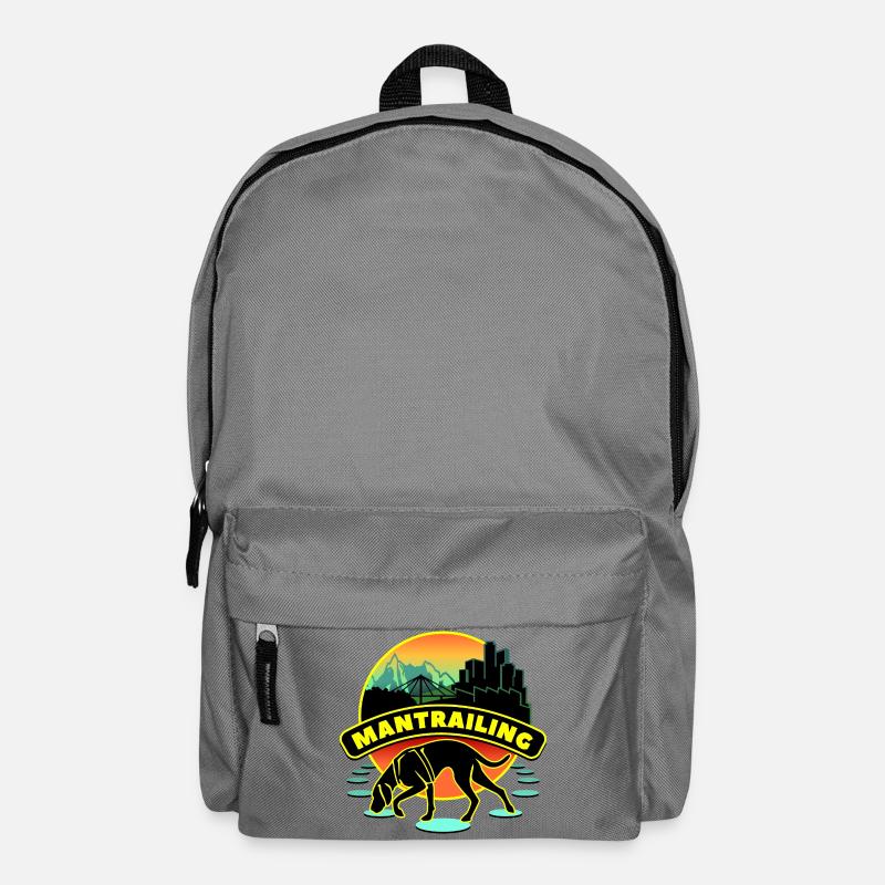 Mantrailing Retro - Rucksack - Mittelgrau
