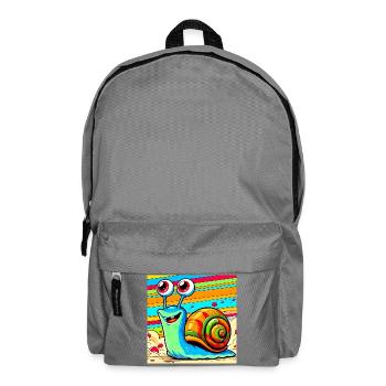 Escargot - Sac à dos - gris éléphant - Devant