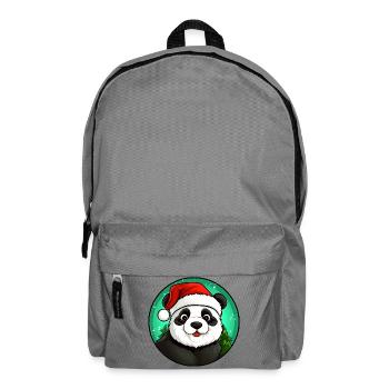 Panda Santa Claus - Sac à dos - gris éléphant - Devant
