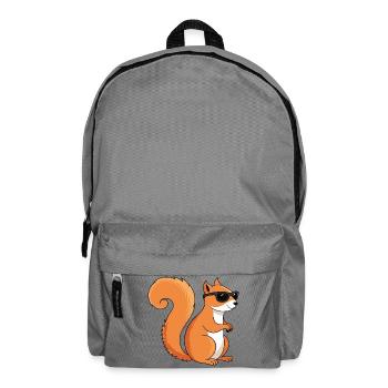 Schicke Eichhörnchen-Sonnenbrille - Rucksack - Mittelgrau - Vorne