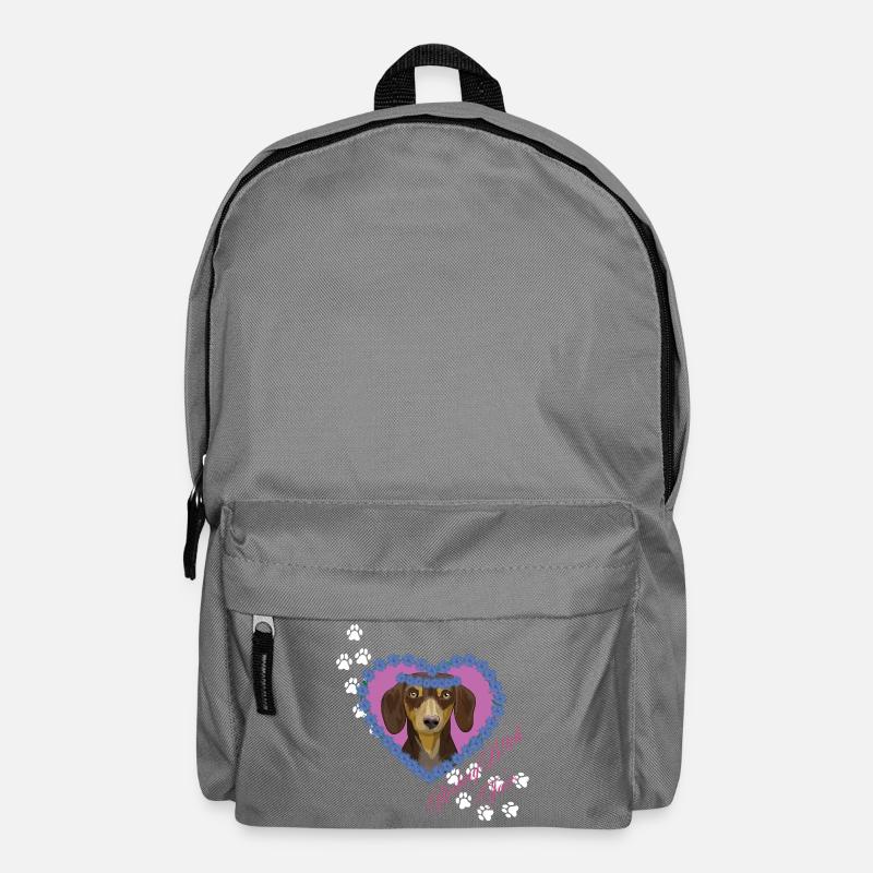 Ruhende B!tch Gesicht Weenie - Rucksack - Mittelgrau