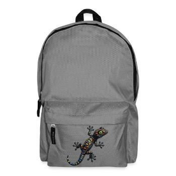 Gecko-Kletterungen - Rucksack - Mittelgrau - Vorne