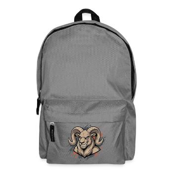 Bélier agressif Maskot - Sac à dos - gris éléphant - Devant