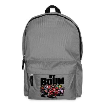 AND BOOM - Backpack - elephant grey - Front