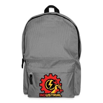 Electrician Gear Logo - Sac à dos - gris éléphant - Devant